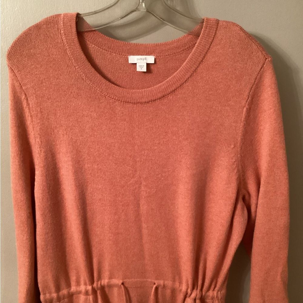 PURE JILL J JILL SIZE MED LONG SLEEVE SWEATER DRESS - Picture 4 of 7